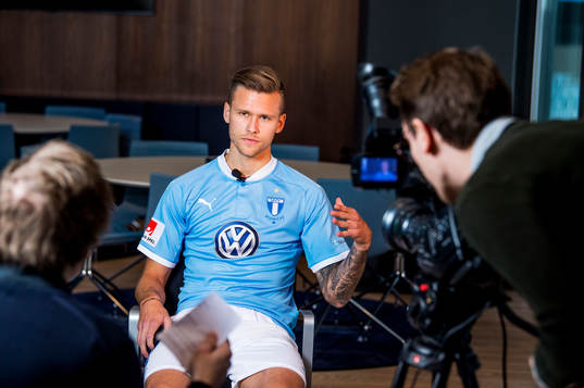 Malmö FF presenterar Arnor Ingvi Traustason som ny