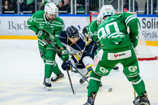 s Erik Brännström mot Rögles Ludvig Rensfeldt och Ted
