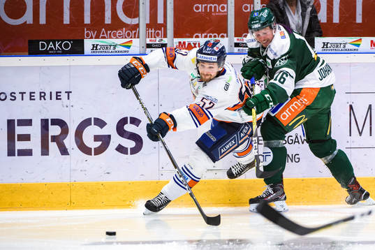 Växjös Arvid Lundberg och Färjestads Alexander Johansson
