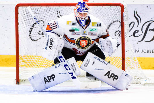 Växjös målvakt Viktor Fasth