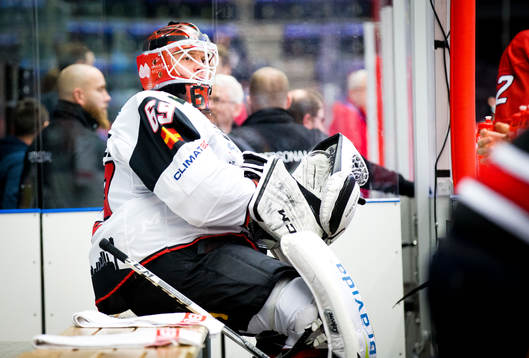 Malmö Redhawks målvakt Oscar Alsenfelt