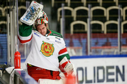 Moras målvakt Mattias Pettersson