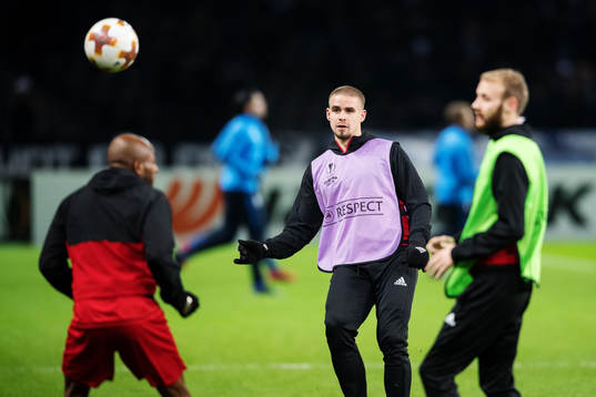 Östersunds Douglas Bergqvist värmer upp