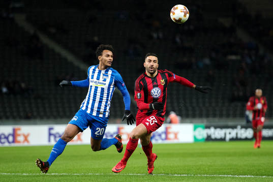 Östersunds Saman Ghoddos och Hertha Berlins Valentino