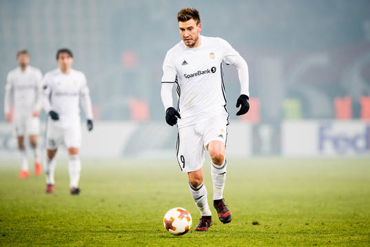 Nicklas Bendtner of Rosenborg