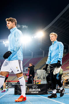 Vegar Eggen Hedenstad and Birger Meling of Rosenborg