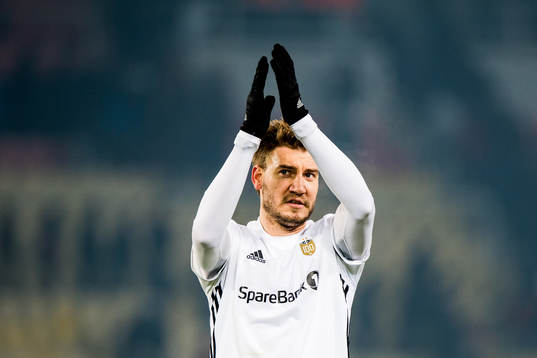 Nicklas Bendtner of Rosenborg