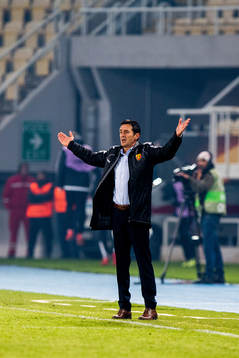 Cedomir Janevski, head coach of FK Vardar