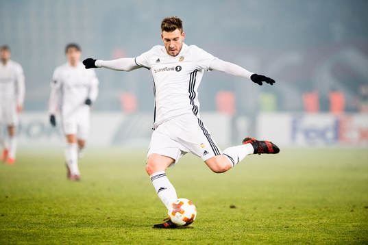 Nicklas Bendtner of Rosenborg