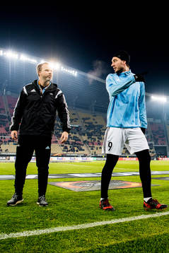 Nicklas Bendtner of Rosenborg