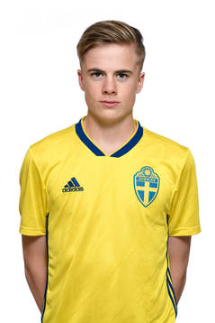 Johan Arvidsson i P17/00-landslaget