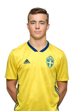 Max Johansson i P17/00-landslaget