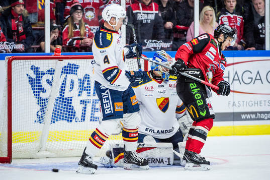 Malmö Redhawks Johan Olofsson mot Djurgårdens Marcus