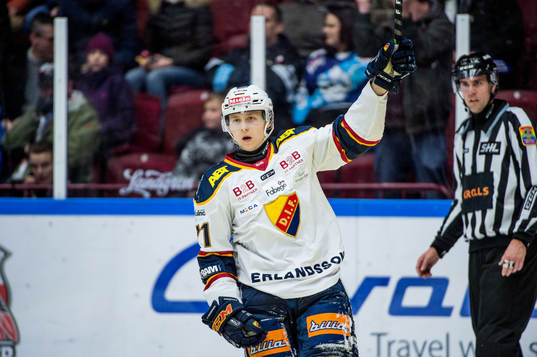 Djurgårdens Jonathan Davidsson jublar