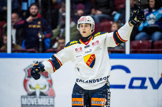 Djurgårdens Jonathan Davidsson jublar
