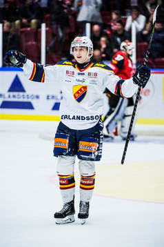 Djurgårdens Jonathan Davidsson jublar