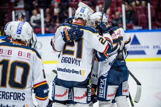 Djurgårdens spelare jublar