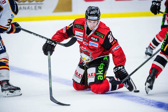 Malmö Redhawks Andy Miele på isen