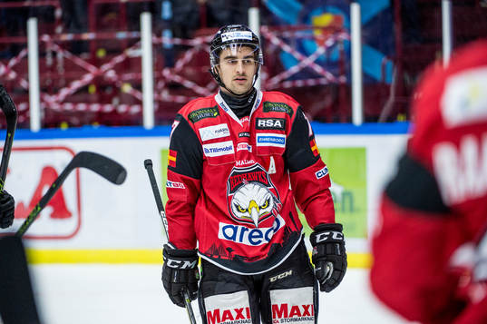 Malmö Redhawks Nils Andersson deppar