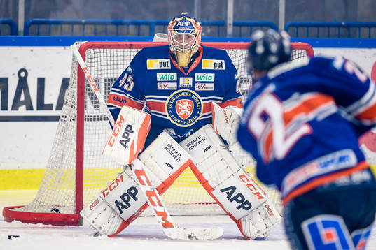 Växjös målvakt Viktor Andrén