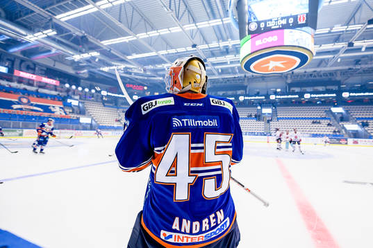 Växjös målvakt Viktor Andrén