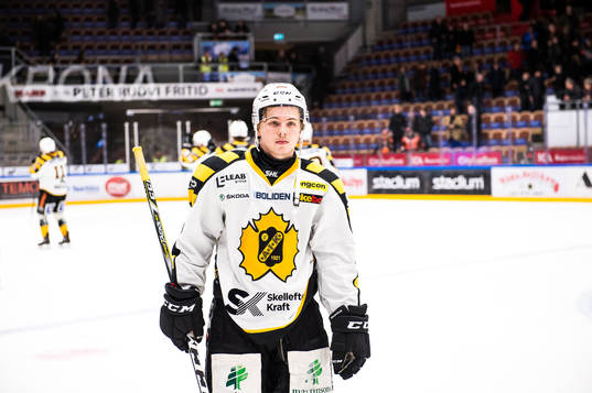 Skellefteås Tim Söderlund  deppar