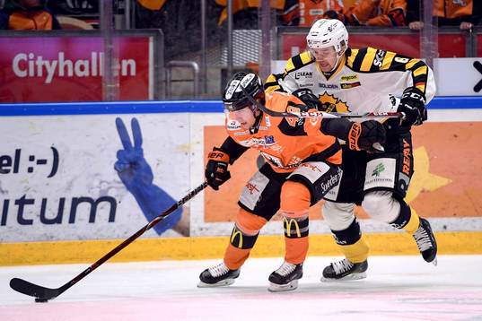 Karlskronas Filip Cruseman och Skellefteås Filip Berglund