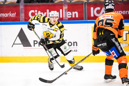 Skellefteås Emil Djuse och Karlskronas Carl Persson