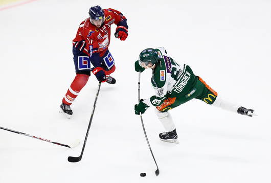 Färjestads Christoffer Törngren och Linköpings Fredrik