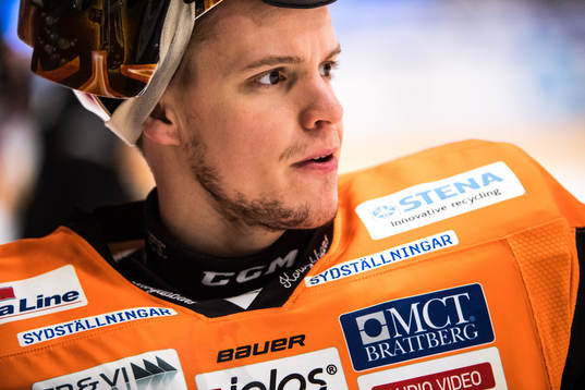 Karlskronas målvakt Henrik Lundberg