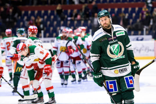 Färjestads Dick Axelsson deppar