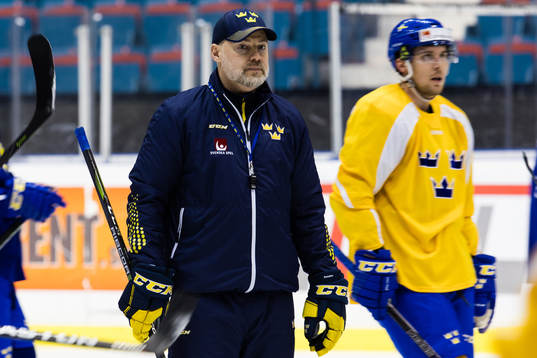 Sveriges förbundskapten Rikard Grönborg