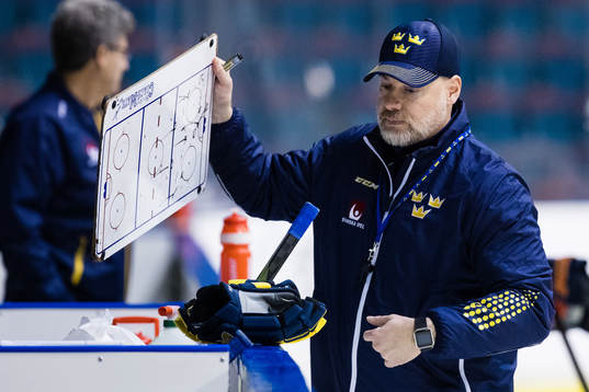 Sveriges förbundskapten Rikard Grönborg