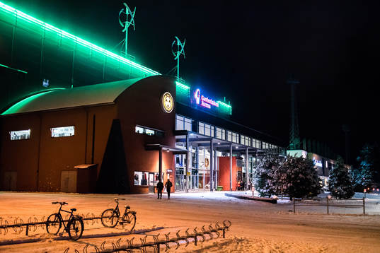 Gavlerinken Arena prior the CHL game between Brynäs and