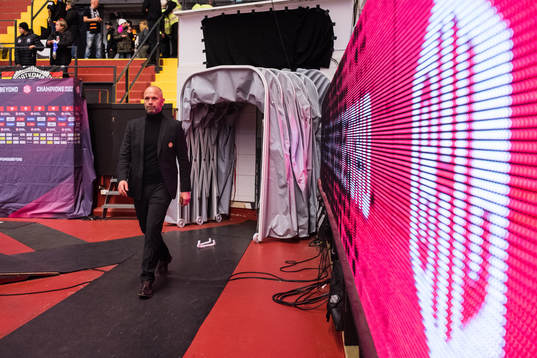 Head coach Tommy Sjödin of Brynäs