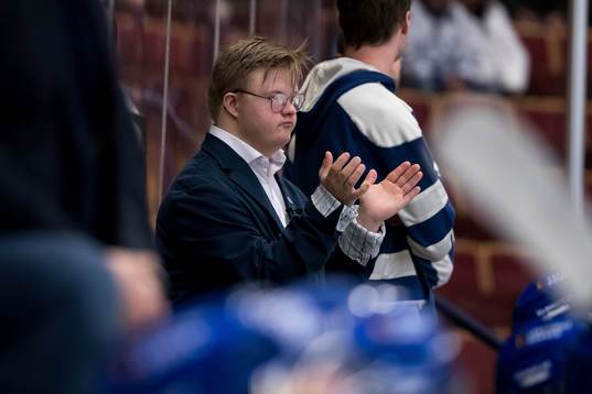Leksands tillfällige assisterande tränare Emil Ericsson
