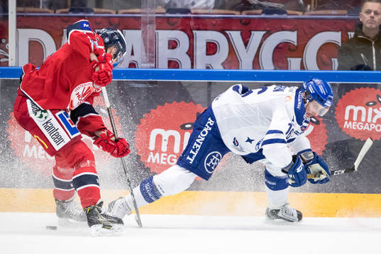 Västerviks Jacob Tenemyr  och Leksands Fredrik Lindgren