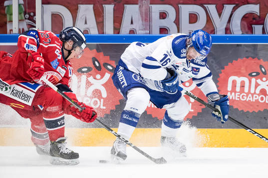 Västerviks Jacob Tenemyr  och Leksands Fredrik Lindgren