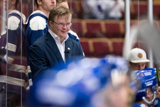 Leksands tillfällige assisterande tränare Emil Ericsson