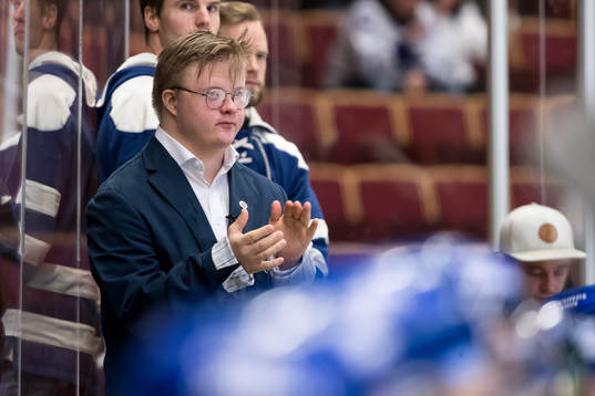 Leksands tillfällige assisterande tränare Emil Ericsson