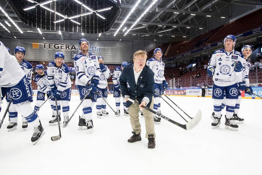 Leksands tillfällige assisterande tränare Emil Ericsson