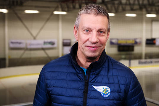 Bäcken HCs tränare Lasse Berntsson