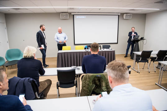 Terje Svendsen, president of the Norwegian Football