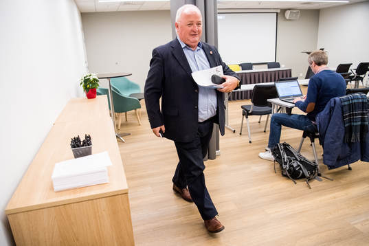 Terje Svendsen, president of the Norwegian Football