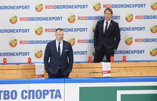 The Channel One Cup match between the Russian and Sweden