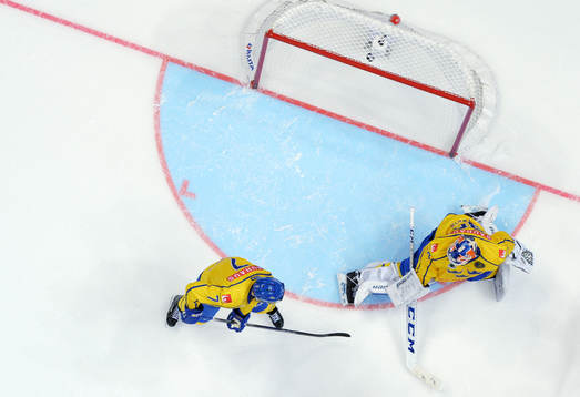 The Channel One Cup match between the Russian and Sweden