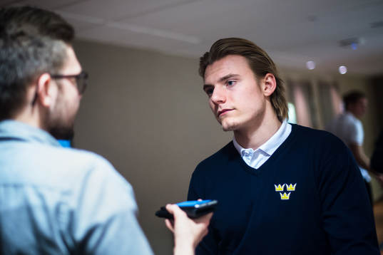 Bläddra bland fler bilder av Ishockey, Inför JVM, Porträtt