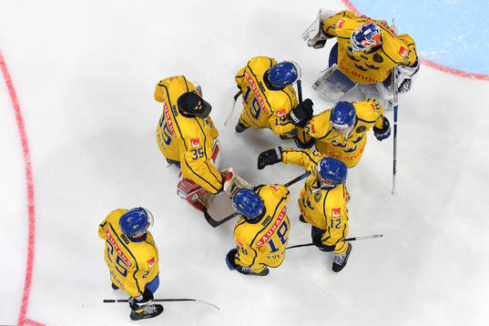 The Channel One Cup match between the Russian and Sweden