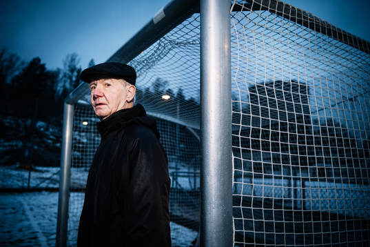 Tord Grip porträtteras på Hjorthagens IP