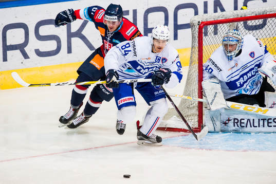 Matej Paulovic of Slovakia and Kevin Hecquefeuille of